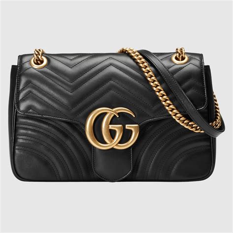 gucci marmont bag small vs medium|gucci marmont medium shoulder bag.